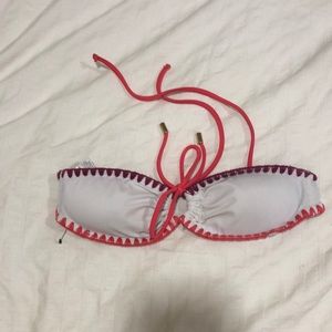 Strapless bathing suit top
